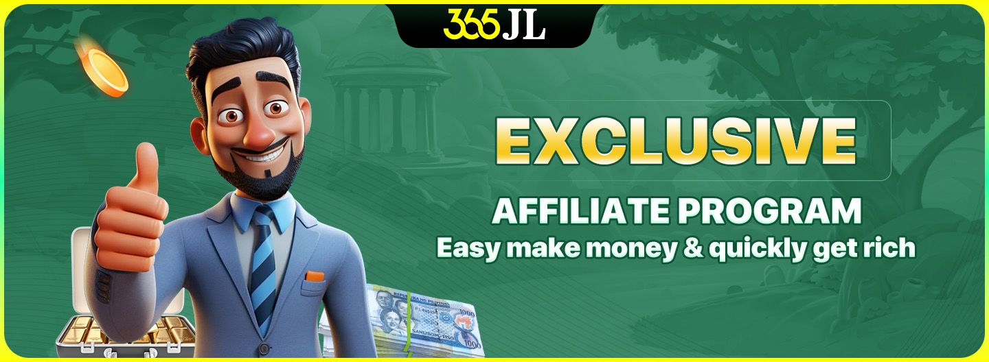 Graphic for an exclusive affiliate program with symbols of money and growth